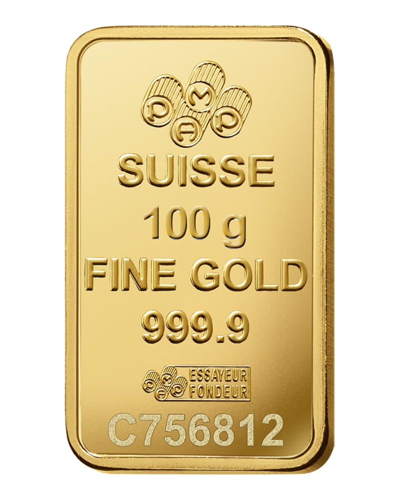100 Gram PAMP Swiss Gold Bullion Bar - Image 4