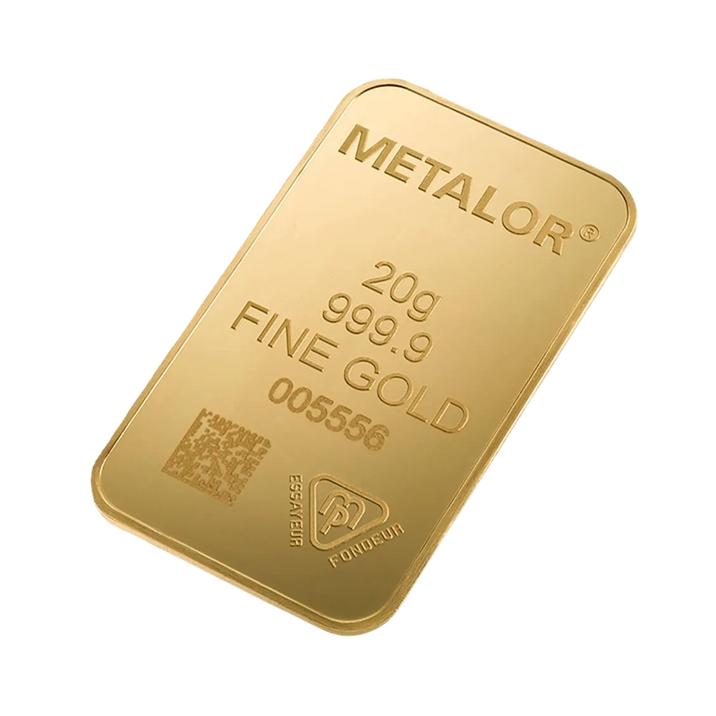 20 Gram Metalor Swiss Gold Bullion Bar - Image 3